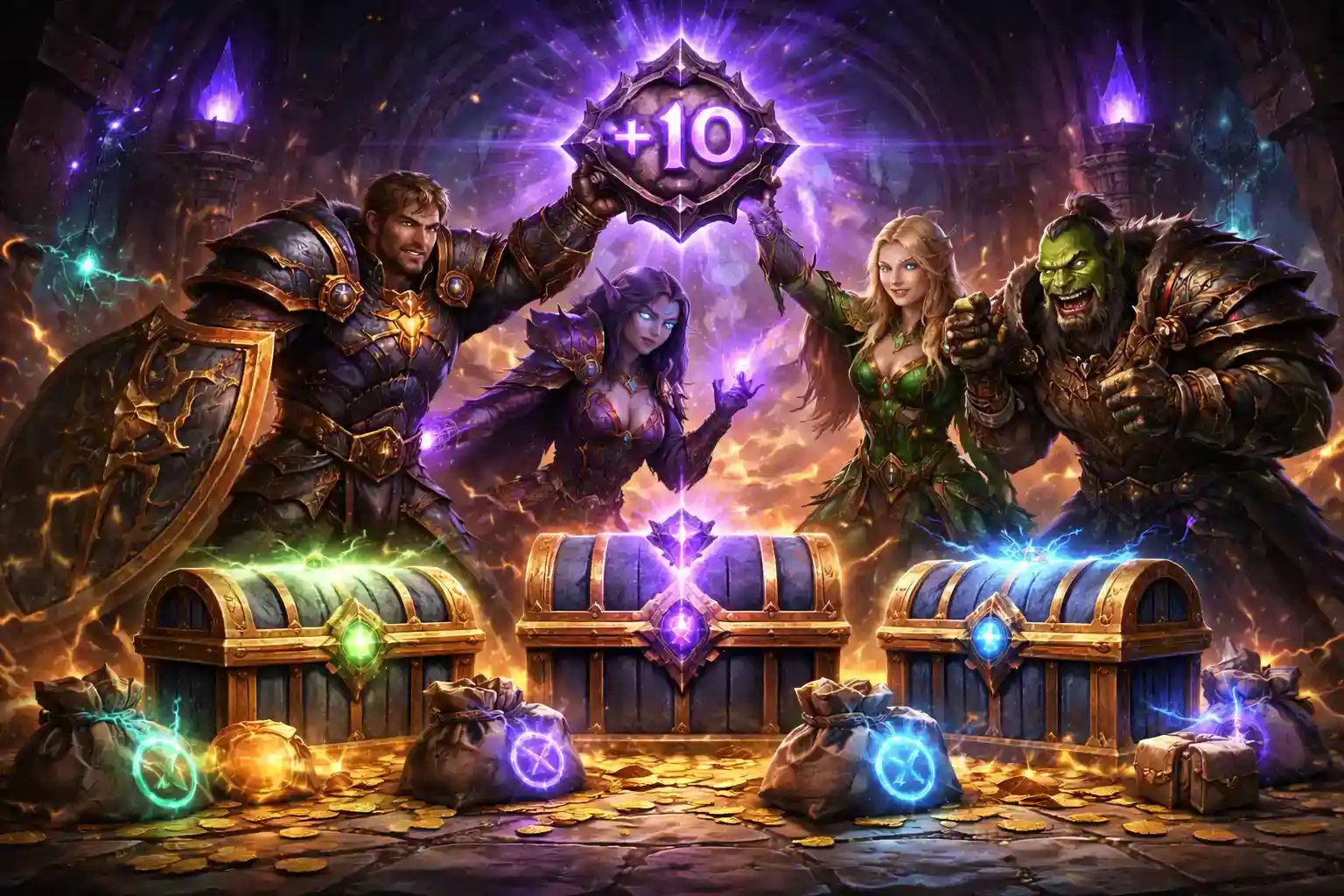 Benefits of Buying Mythic+10 Key Boosts for WoW Midnight Players