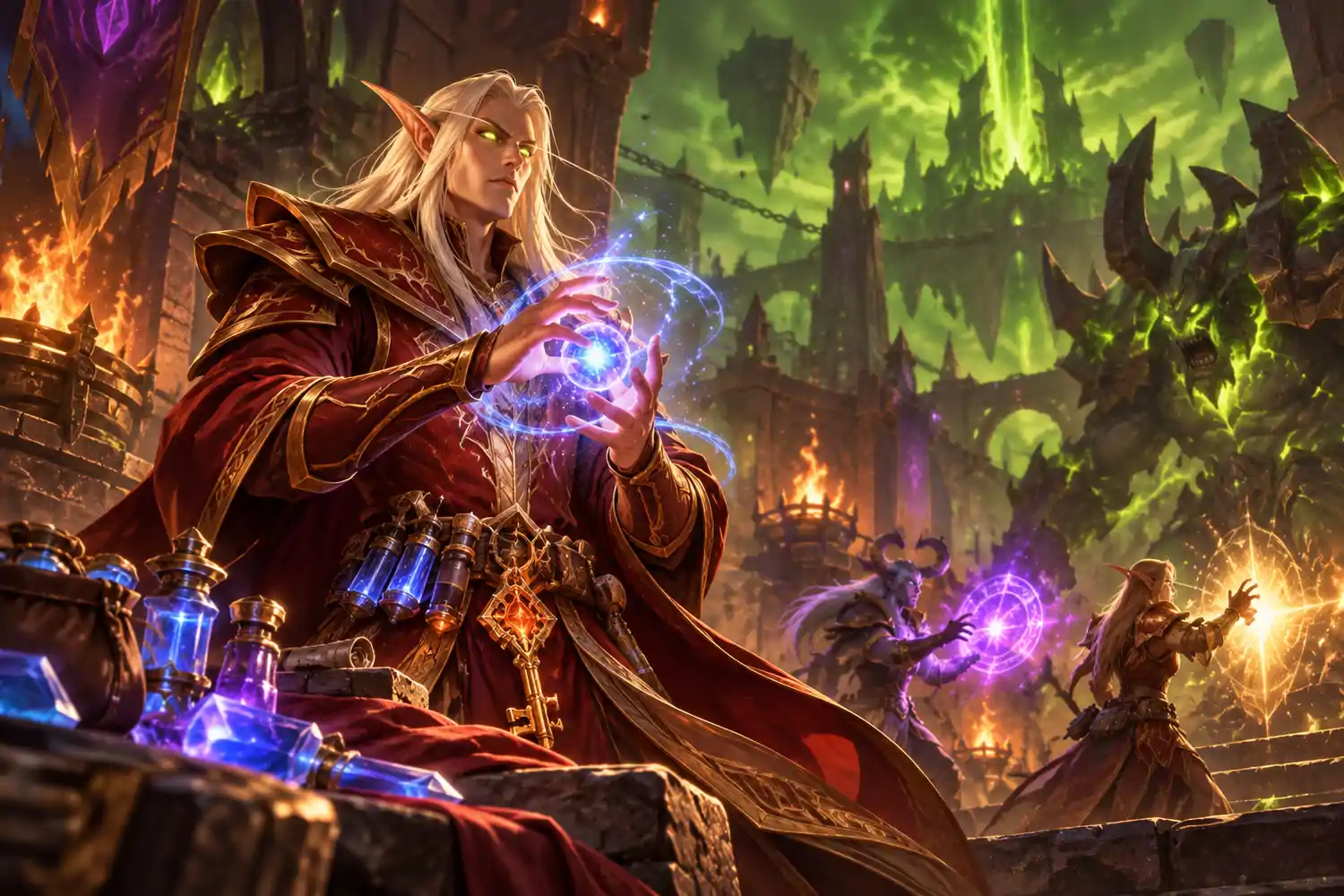 Flamewrought Key: Mana Management in TBC: How Casters Stay Efficient (Without Going OOM)