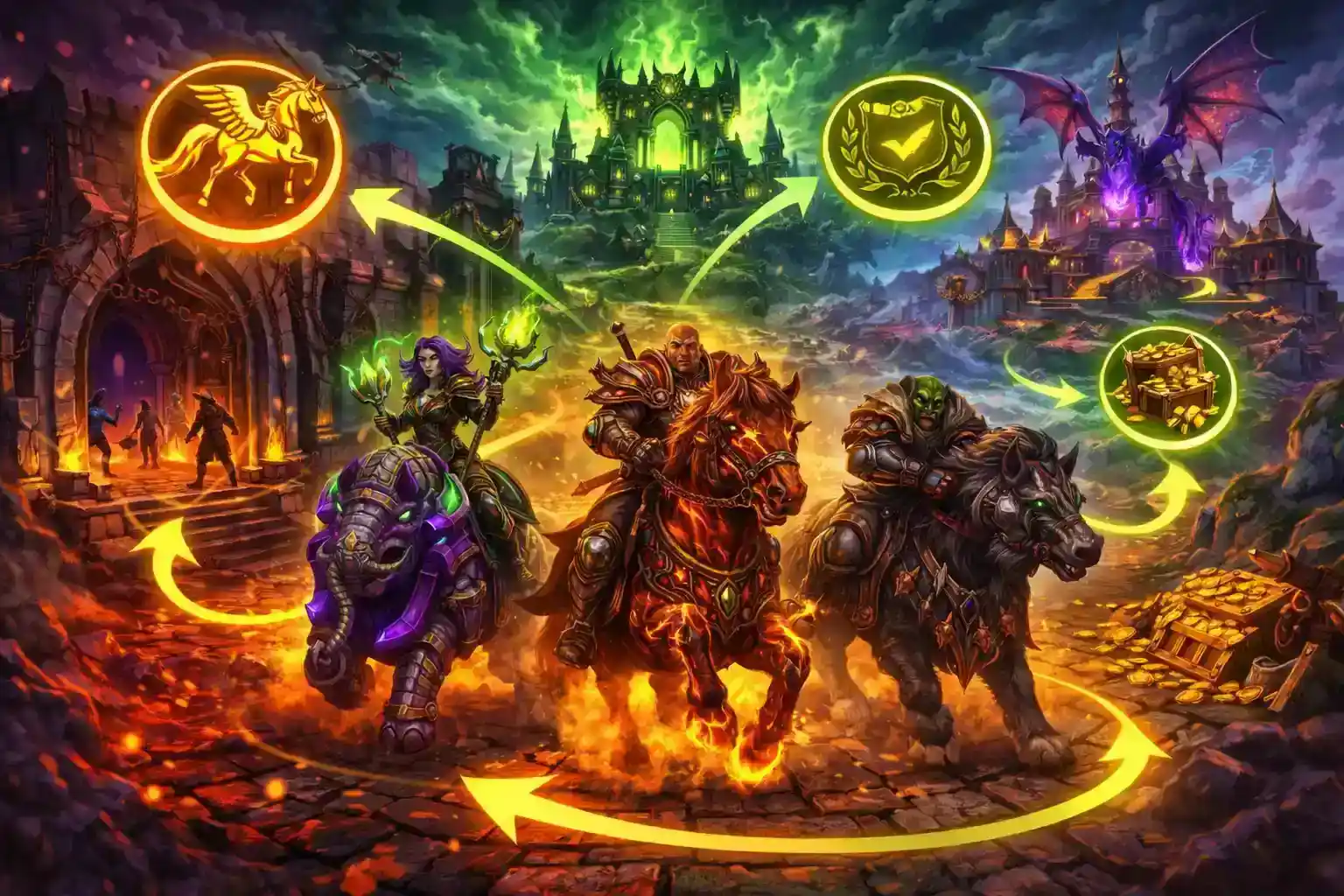 Mastering The Burning Crusade Legacy: How Integrating Dungeon Runs with Reputation and Mount Boosts Creates a Seamless Progression Experience