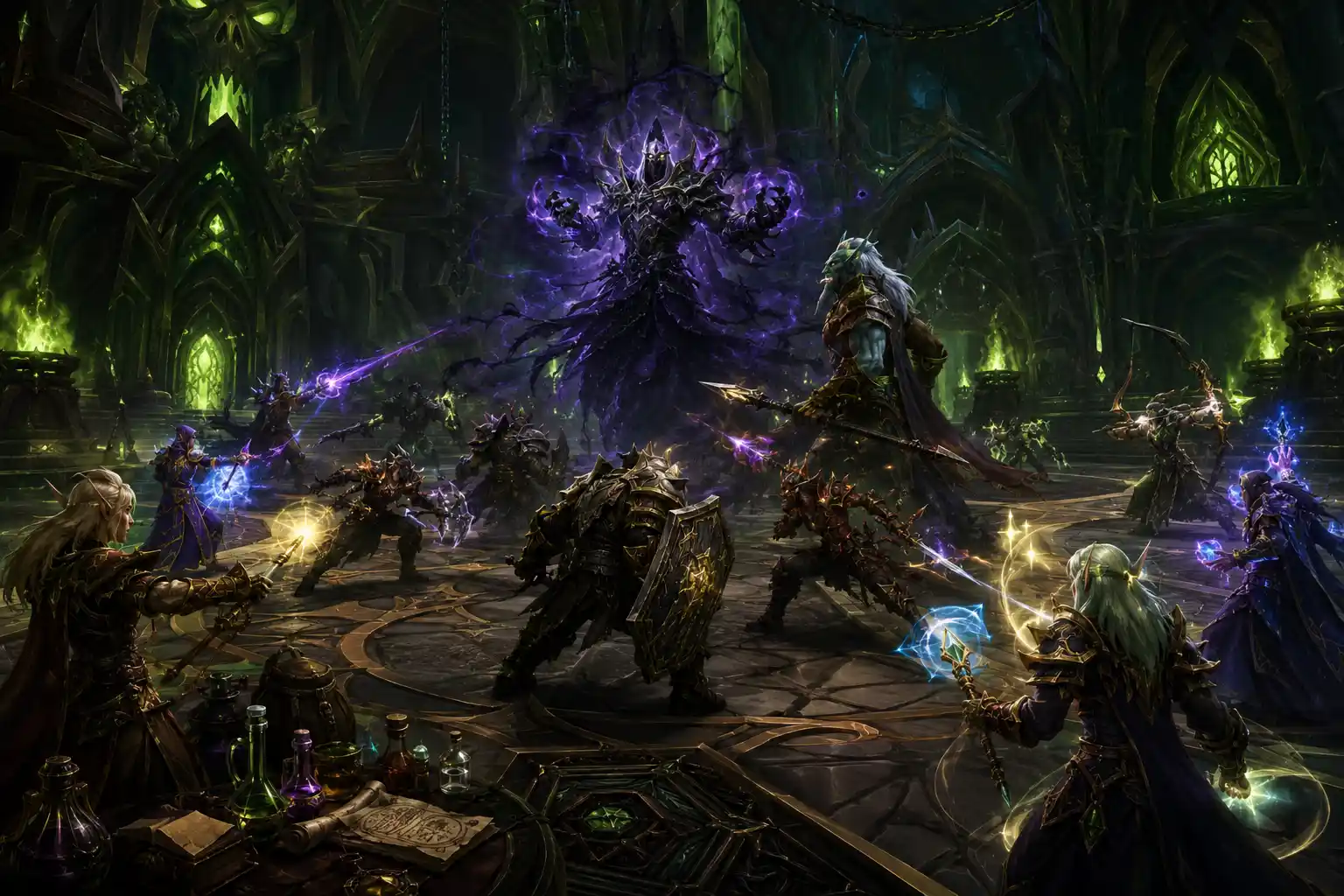 Shade of Akama Battle Tactics: Positioning, Classes, and Consumables in Black Temple