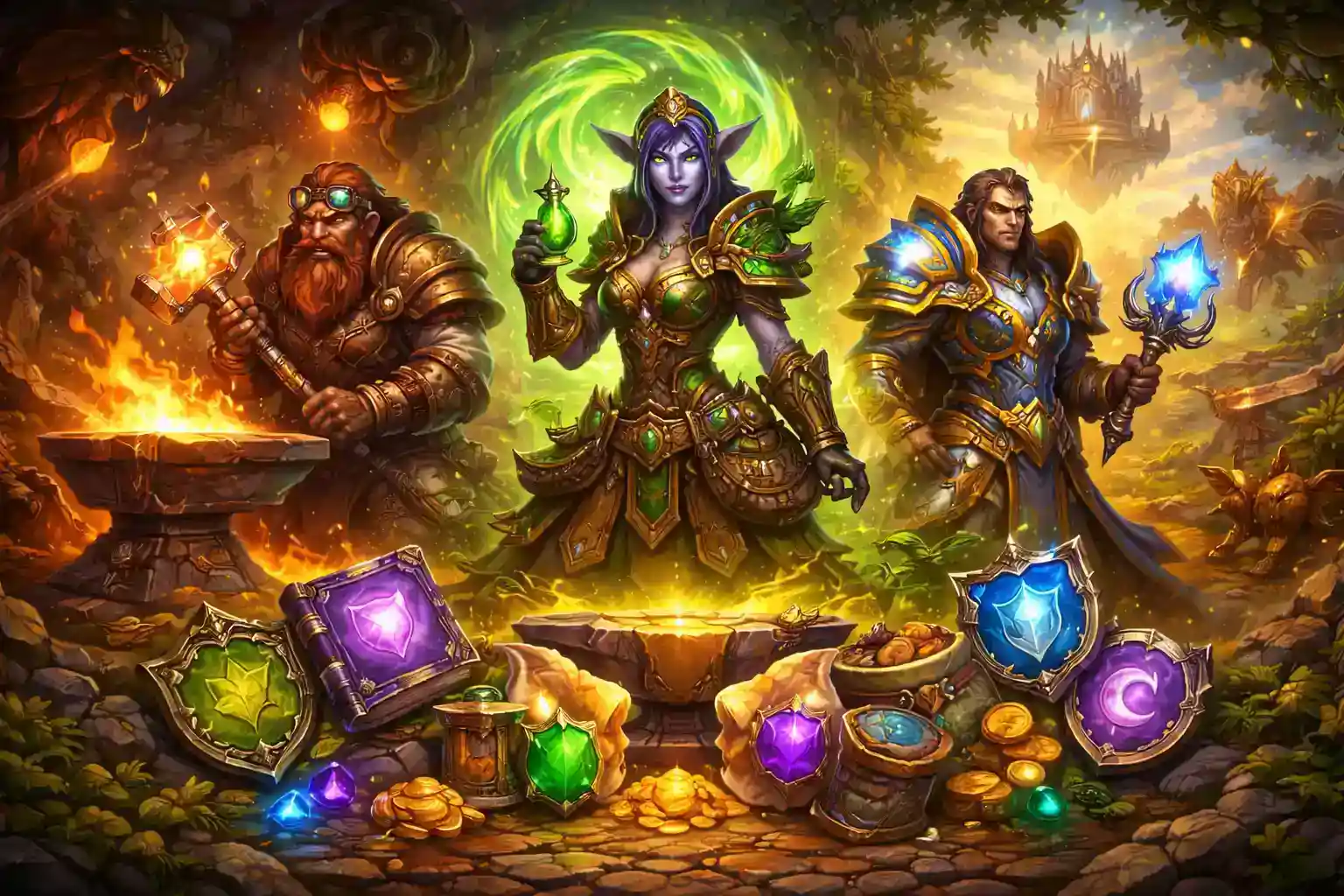  Synergizing WoW Professions and Reputation Boosts for Maximum Seasonal Impact