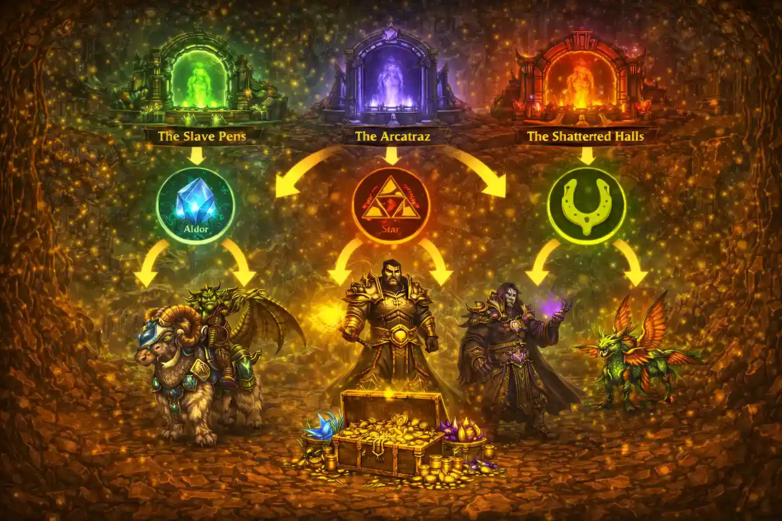  Unlocking WoW The Burning Crusade Classic's Hidden Dungeon Synergies for Faster Reputation and Mount Boosting
