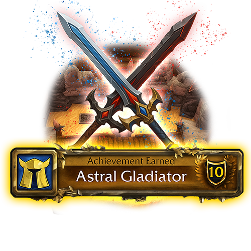 Astral Gladiator Rank 1 Title