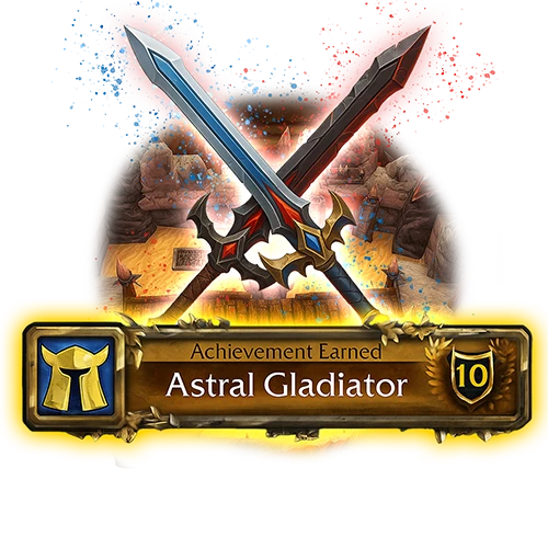 Astral Gladiator Rank 1 Title