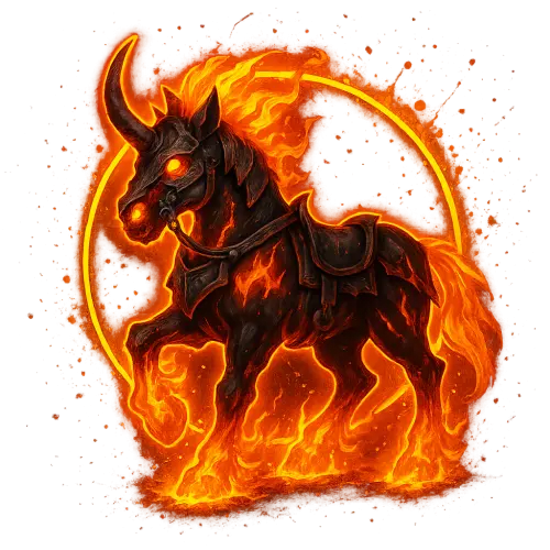 Fiery Warhorse